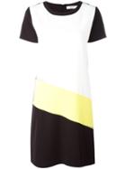 Blugirl - Panelled Dress - Women - Polyester/spandex/elastane - 46, Black, Polyester/spandex/elastane