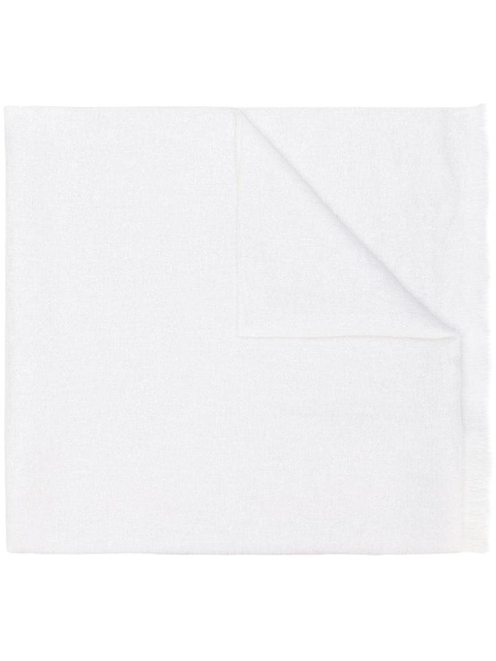 Fabiana Filippi Frayed Scarf - White