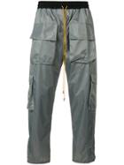 Rhude Classic Cargo Trousers - Grey