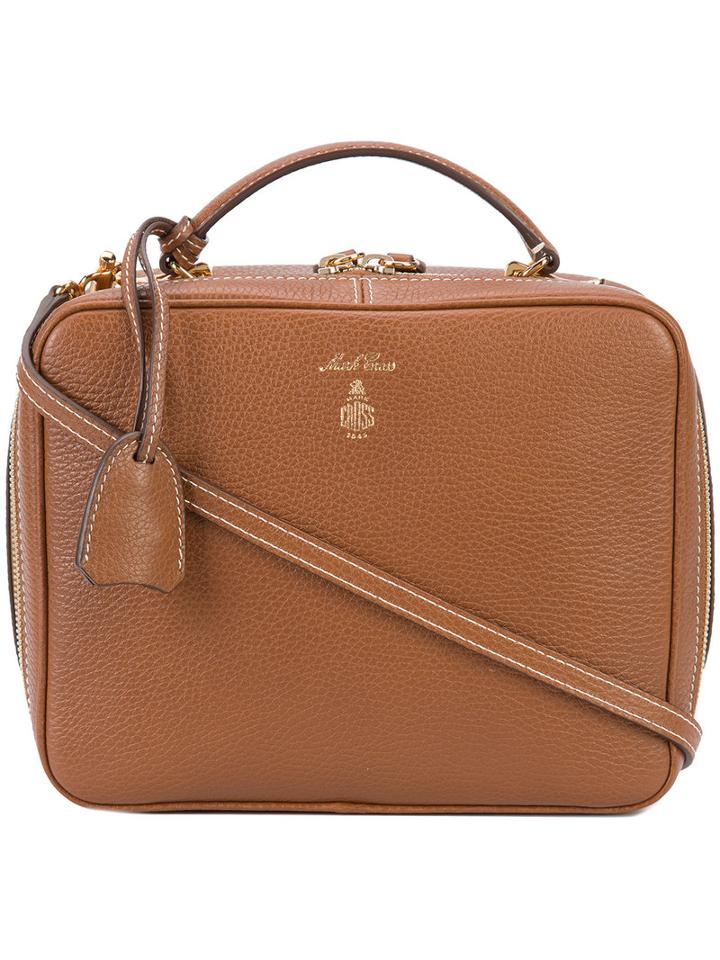 Mark Cross Laura Crossbody Bag, Women's, Brown, Leather