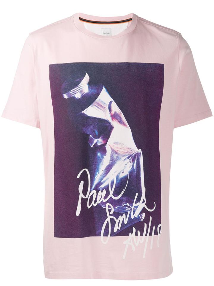 Paul Smith Short Sleeved T-shirt - Pink