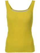 H Beauty & Youth Scoop Neck Vest - Yellow & Orange