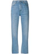 Carhartt High-waisted Slim Jeans - Blue