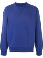 Polo Ralph Lauren Classic Sweatshirt, Men's, Size: Medium, Blue, Cotton/polyester