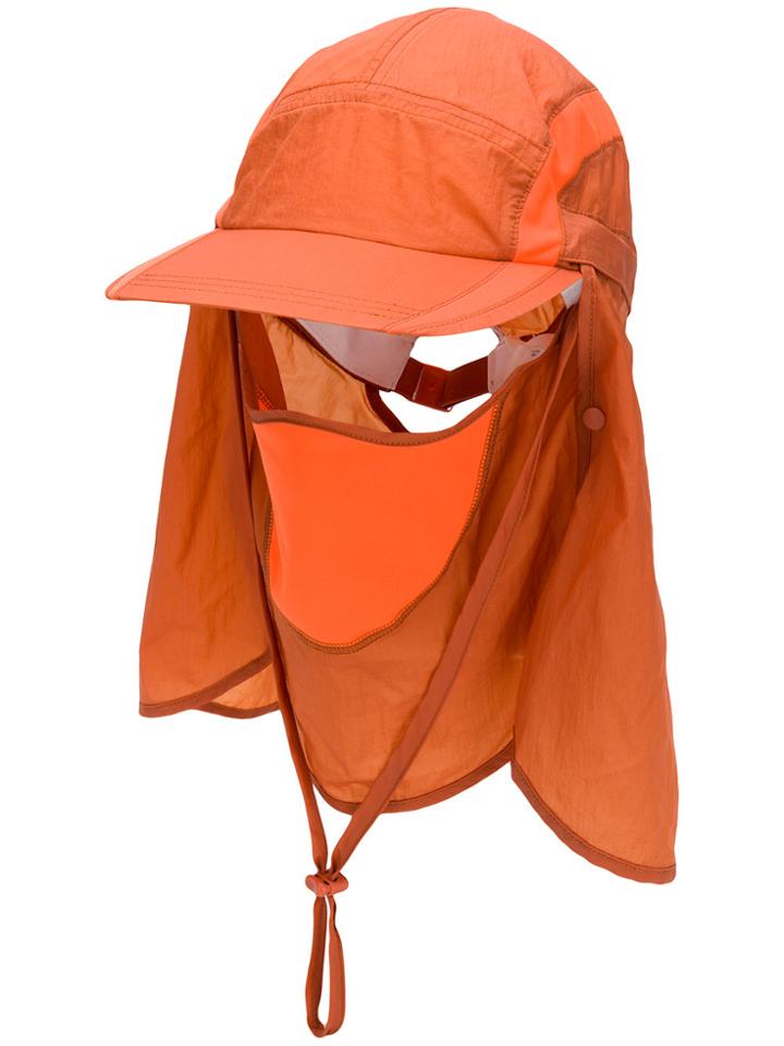 Reebok Cap With Head And Face Coverage - Red