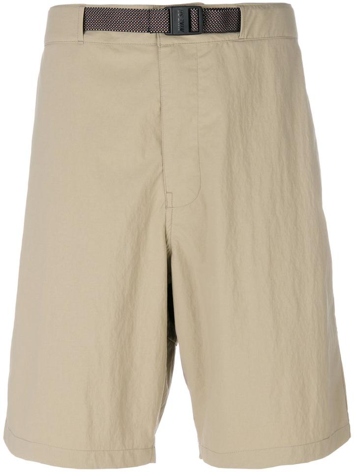 Nike - Belted Shorts - Men - Nylon/polyester/spandex/elastane - 30, Nude/neutrals, Nylon/polyester/spandex/elastane