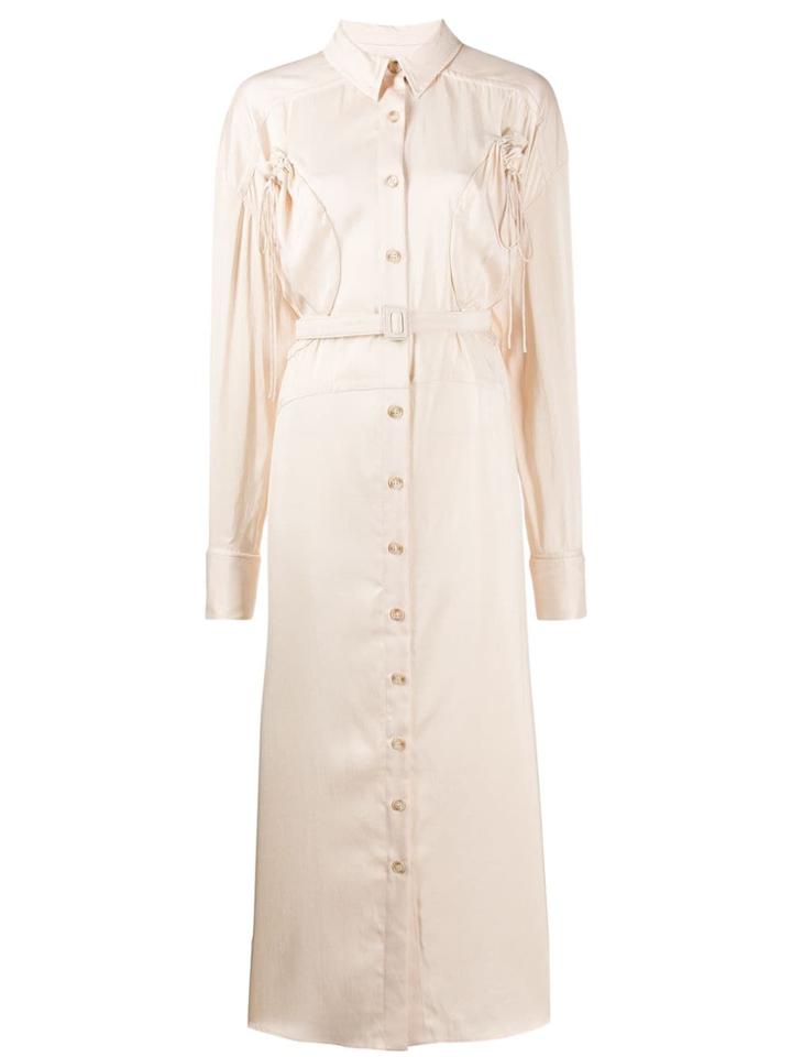 Jacquemus La Robe Valmy Shirt Dress - Neutrals