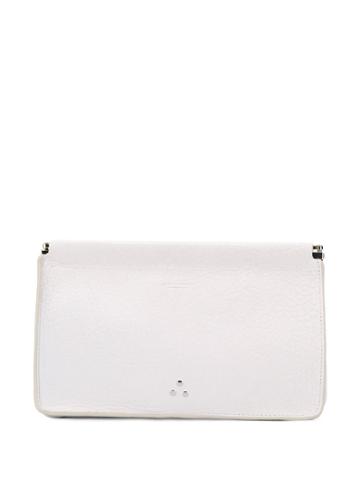 Jérôme Dreyfuss Clic Clac L Clutch - White