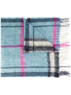 Dondup 'abbyssinia' Scarf, Women's, Blue, Acrylic/polyamide/wool