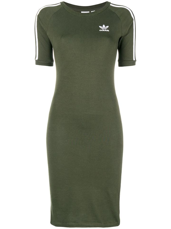 Adidas Adidas Originals 3-stripes Dress - Green