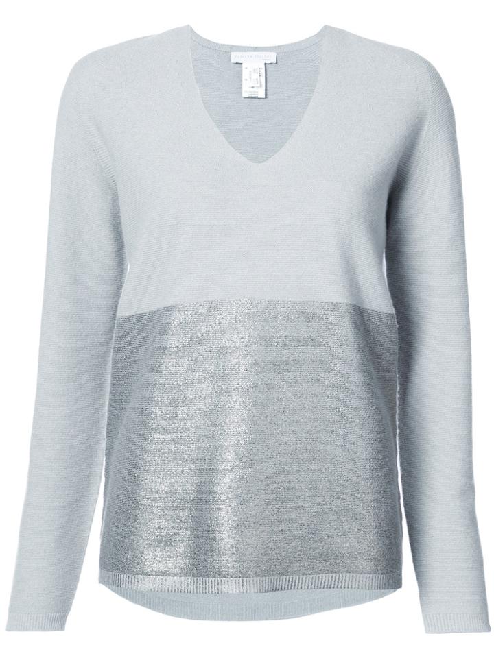 Fabiana Filippi U-neck Sweater - Grey