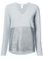 Fabiana Filippi U-neck Sweater - Grey