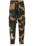 Off-white Parachute Camouflage Cotton Trousers