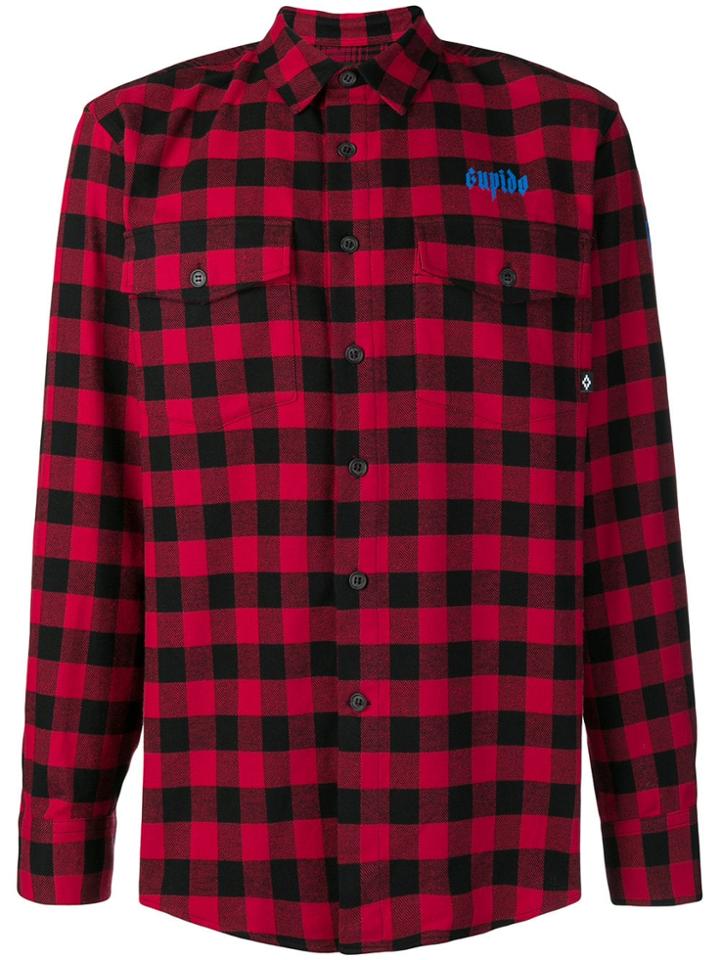 Marcelo Burlon County Of Milan Cupido Shirt - Red