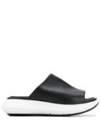 Clergerie Affect Platform Slides - Black