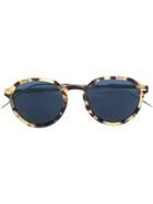 Dior Eyewear Tortoise-shell Effect Sunglasses - Brown