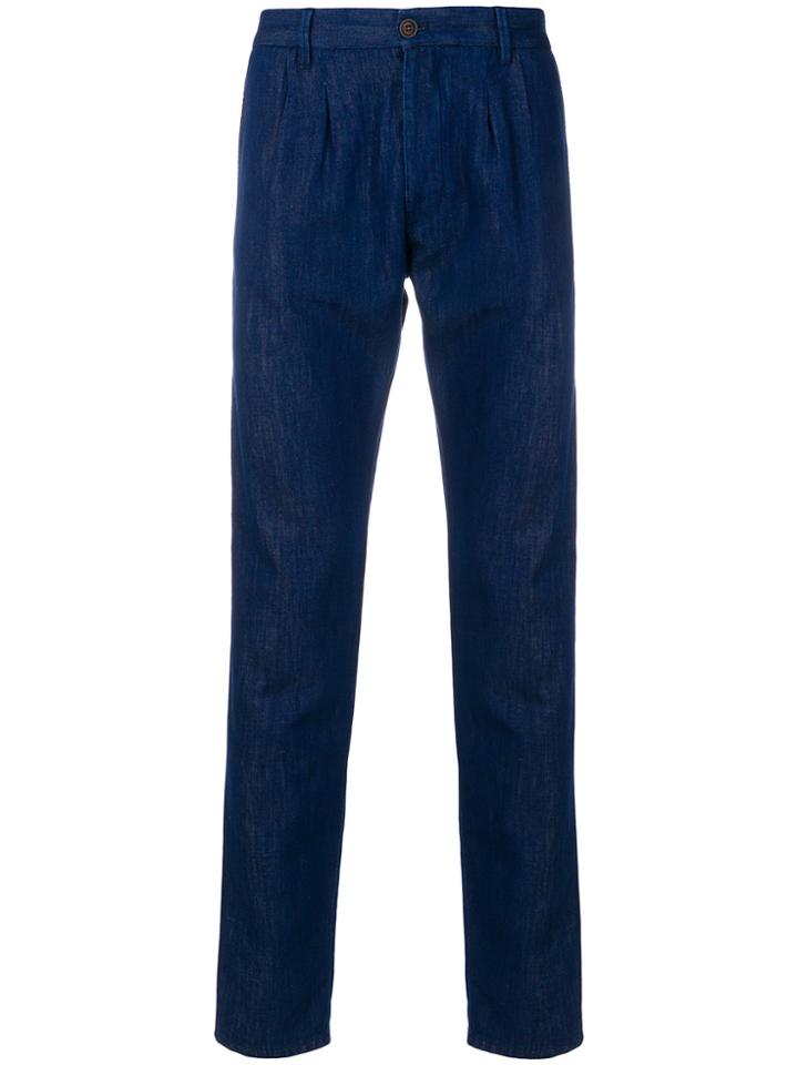 Fortela Slim Fit Chinos - Blue