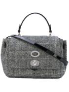 Ermanno Scervino Textured Tote - Grey