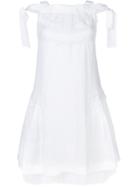 Ermanno Scervino Lace Detail Layered Dress - White