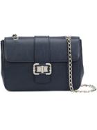 Monique Lhuillier Small 'bianca' Shoulder Bag - Blue