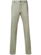 Etro Straight Leg Chinos - Green