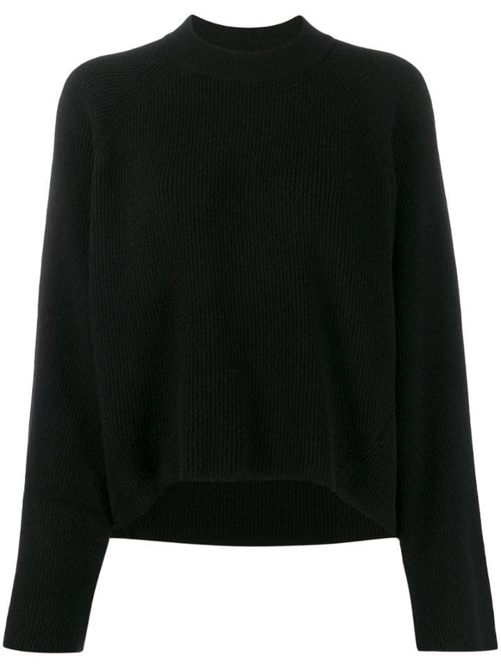 Petar Petrov Crew-neck Knit Sweater - Black