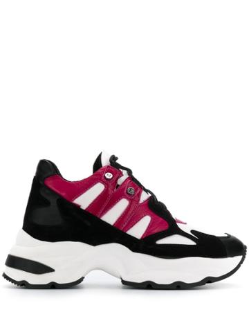 Marc Ellis Platform Sole Chunky Sneakers - White