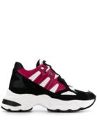 Marc Ellis Platform Sole Chunky Sneakers - White