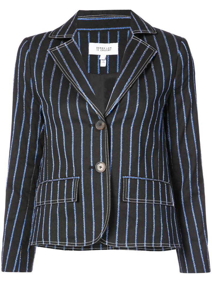 Derek Lam 10 Crosby Cropped Blazer - Black