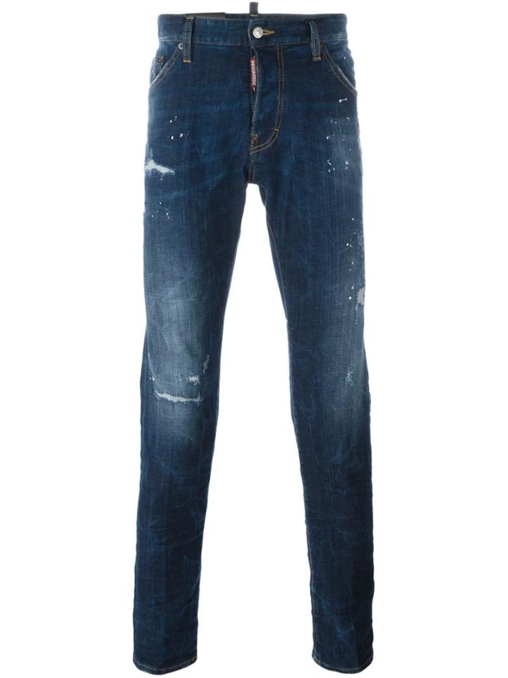 Dsquared2 Cool Guy Jeans, Men's, Size: 54, Blue, Cotton/spandex/elastane
