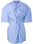 Jacquemus 'l'uniforme' Dress, Women's, Size: 38, Blue, Cotton