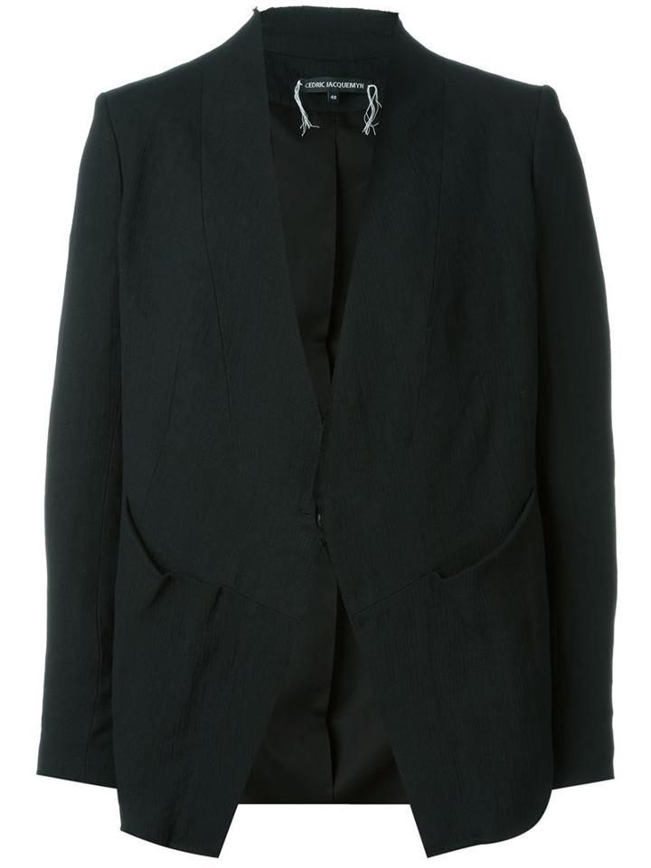 Cedric Jacquemyn Frayed Edge Blazer