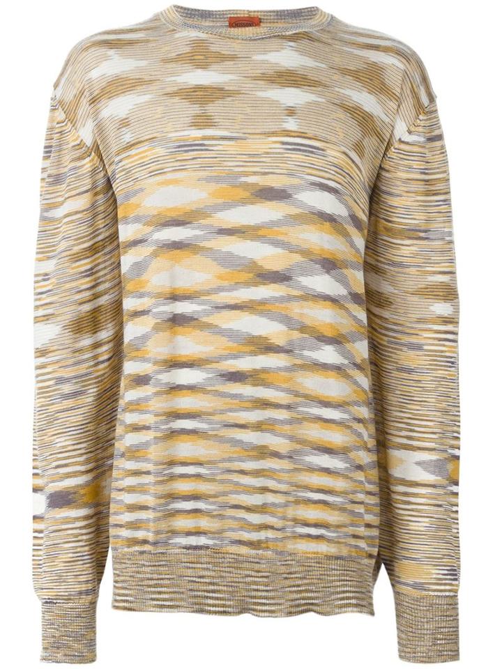 Missoni Vintage Striped Fine Knit Sweater