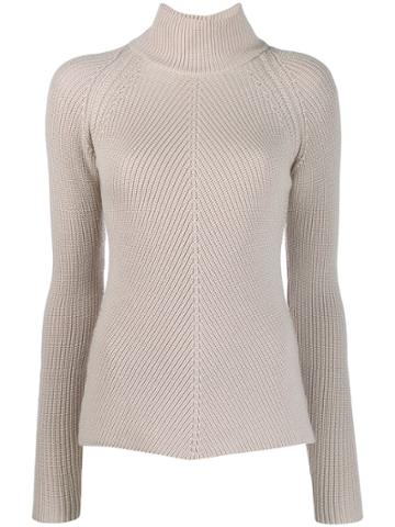 Gentry Portofino Turtleneck Sweater - Neutrals