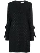 Victoria Victoria Beckham Stud Embellished Shift Dress - Black
