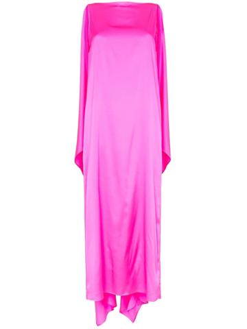 Bernadette Sleeveless Cape Dress - Pink