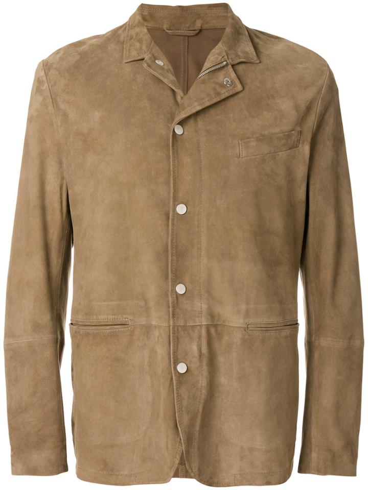 Eleventy Slim Fit Jacket - Nude & Neutrals