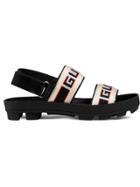 Gucci Gucci Stripe Strap Sandal - Black