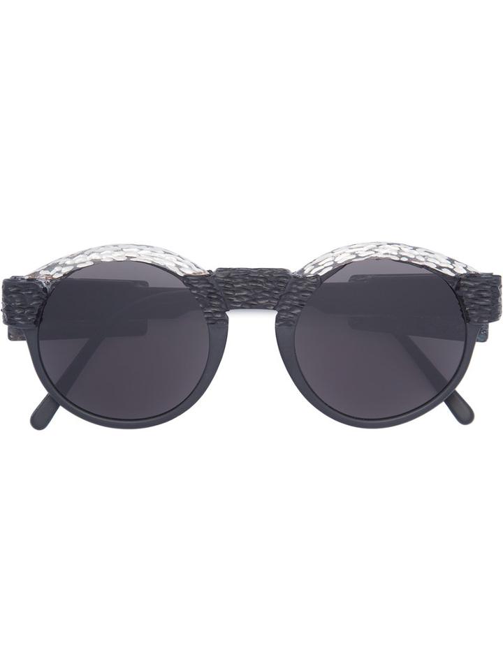 Kuboraum Mask K10 Sunglasses, Adult Unisex, Black, Acetate