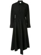 Maison Mihara Yasuhiro Midi Shirt Dress - Black