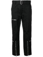 Helmut Lang High Rise Parachute Trousers - Black
