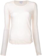 James Perse Sheer Top - Pink & Purple