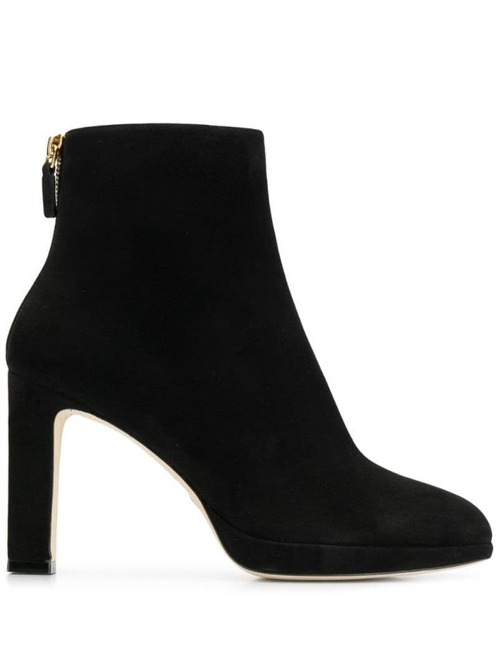 Stuart Weitzman Delphine Ankle Boots - Black