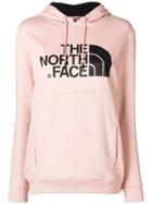 The North Face Logo Fitted Hoodie - Pink & Purple