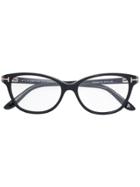 Tom Ford Eyewear Cat-eye Frame Sunglasses - Black