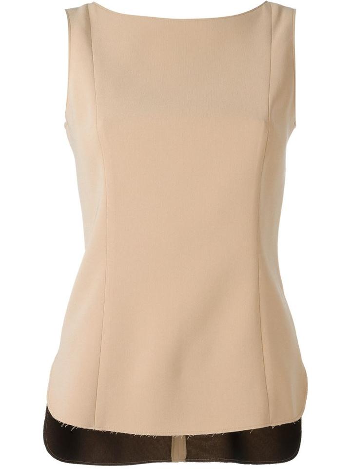 Alberto Biani Front Seam Tank Top