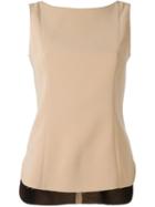 Alberto Biani Front Seam Tank Top