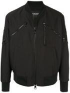 Neil Barrett Slim Multi-pocket Bomber Jacket - Black