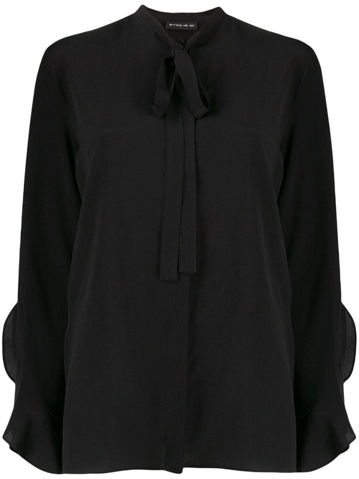 Etro Ruffle Trimmed Blouse - Black