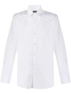 Tom Ford Buttoned Long-sleeved Shirt - White